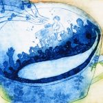 ぬくもり／25×32㎝／ドライポイント