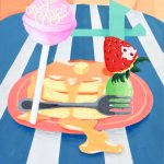 「甘」いもの詰め合わせ／38×27cm／水彩