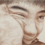 無題／25.5×36cm／鉛筆