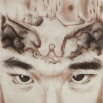 自画像／35.5×24cm／鉛筆