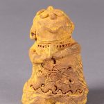 健康土偶／7×8×12㎝／粘土・彩色