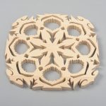 なべしきのデザイン／1.5×22×22㎝／木