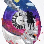 私の大親友／34×24㎝／版画インク