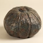 かぼちゃ／11×16×17㎝／粘土・アクリル