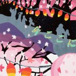 思いを伝える／54×39cm／アクリル絵の具