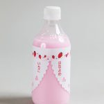 いちご／18×8×8cm／コピー紙・ペットボトル・色水