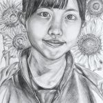 今を生きる私へ／33×24cm／鉛筆